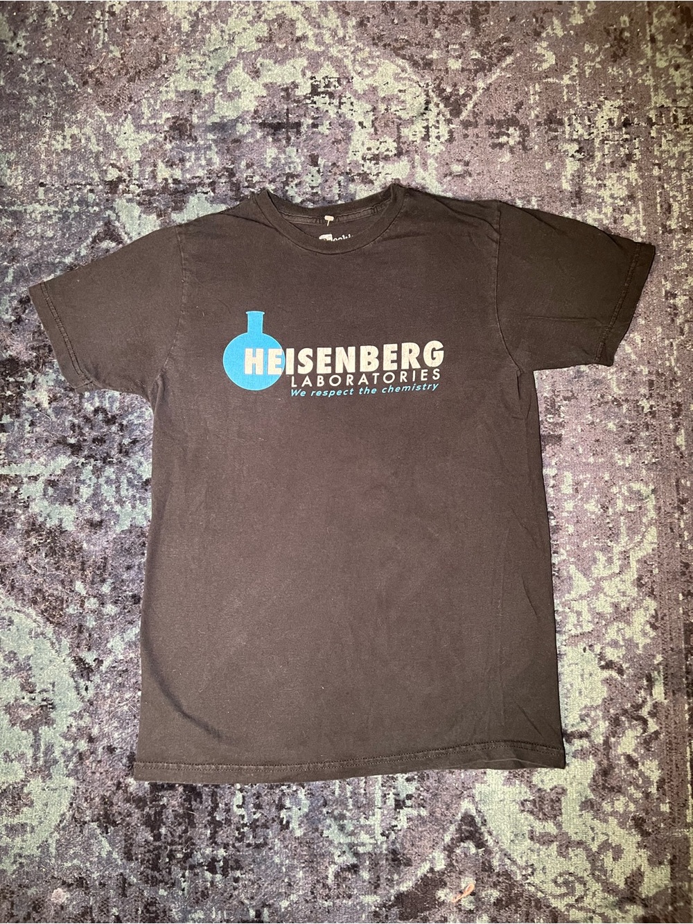 Heisenberg Laboratories Black Short-Sleeve Graphic Tee